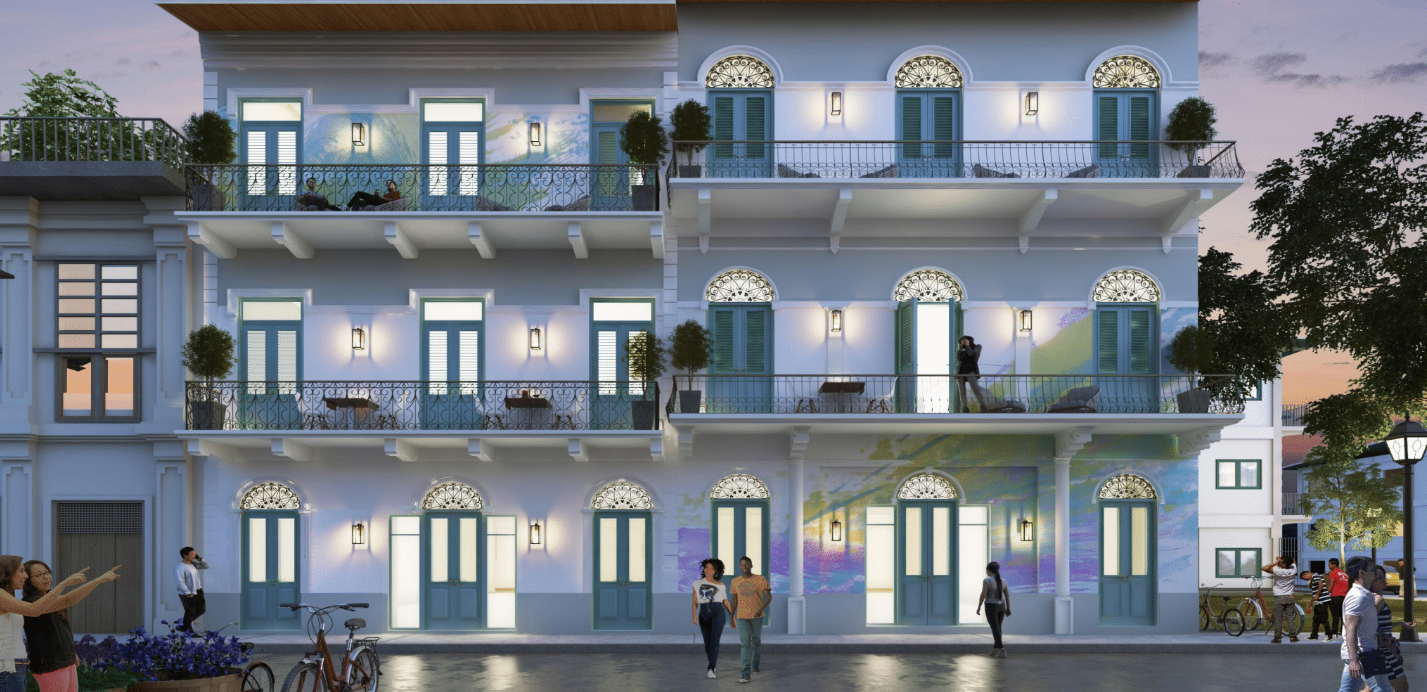Edificio Casa Helena, en Santa Ana